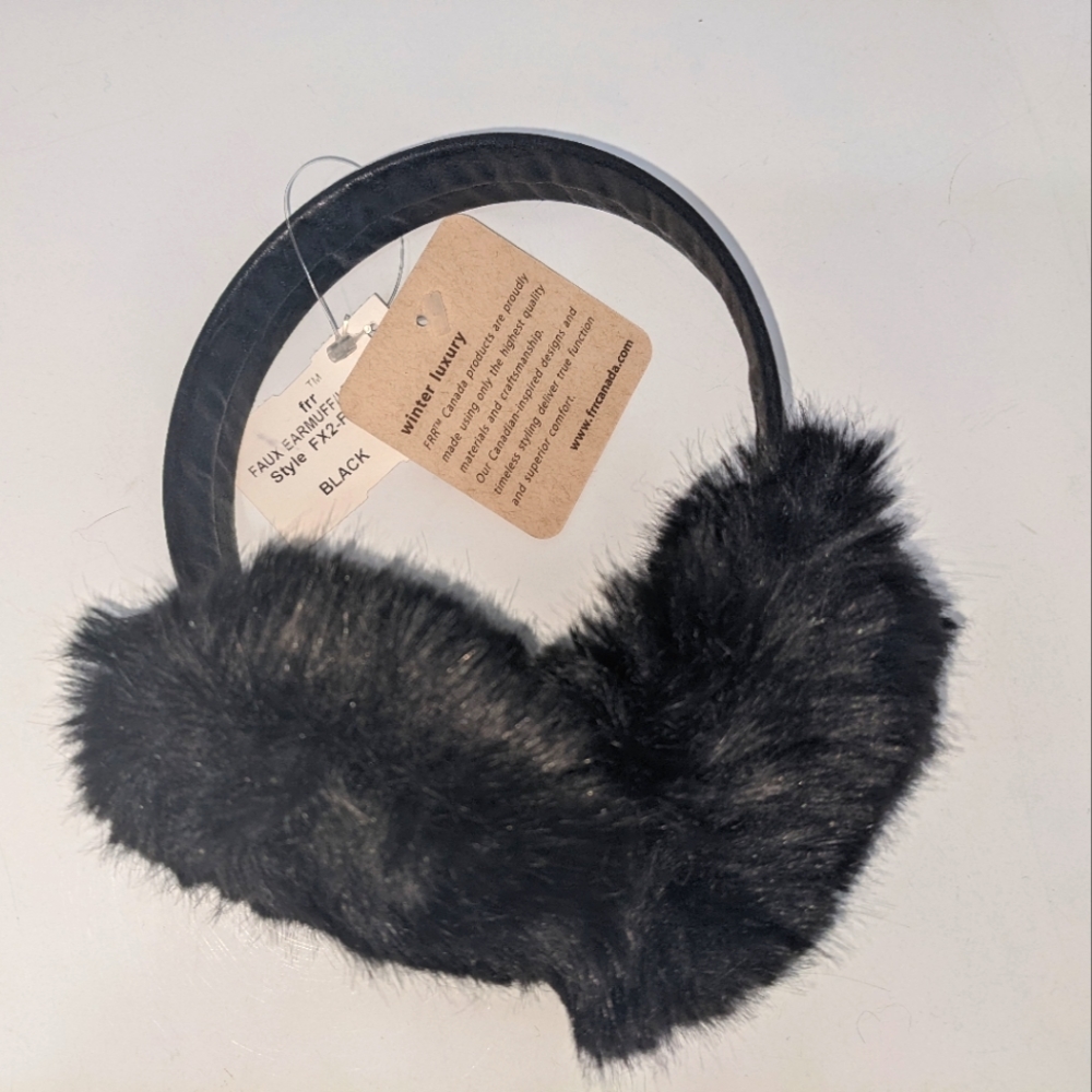 NWT Faux Fur Earmuffs (most realistic fur out there!)